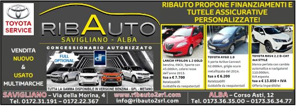 Le migliori offerte di Settembre ...scoprile da Ribauto!